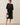 Women's Short Sleeve Linen Midi Dress-Midi Dress-CaldwellVoss