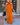 Women’s Sleeveless Cross-Neck Maxi Dress Orange
