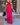Women’s Sleeveless Cross-Neck Maxi Dress Rose Red