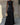 Women’s Sleeveless Maxi Dress with Pleated Skirt Black