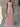 Women’s Sleeveless Maxi Dress with Pleated Skirt Pink