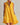 Women’s Sleeveless Mini Dress with Zipper Yellow