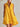 Women’s Sleeveless Mini Dress with Zipper Yellow