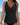 Women’s Sleeveless V-Neck Ruched Tankini Top-Swimwear for Women-CaldwellVoss