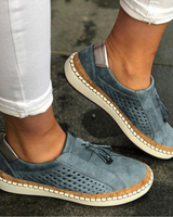 Women’s Slip-On Loafers with Tassel Detail-Footwear for women-CaldwellVoss