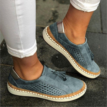 Women’s Slip-On Loafers with Tassel Detail-Footwear for women-CaldwellVoss