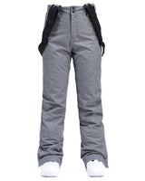 Women’s Straight Leg Ski Pants with Adjustable Suspenders-Pants for Women-CaldwellVoss