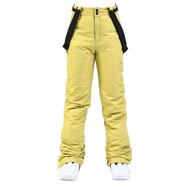 Women’s Straight Leg Ski Pants with Adjustable Suspenders-Pants for Women-CaldwellVoss