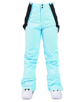 Women’s Straight Leg Ski Pants with Adjustable Suspenders-Pants for Women-CaldwellVoss