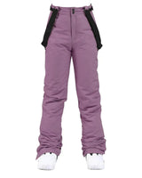 Women’s Straight Leg Ski Pants with Adjustable Suspenders-Pants for Women-CaldwellVoss