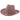 Women’s Straw Cowboy Hat with Shell Band Purple