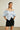 Women's Striped Off-Shoulder Chain Strap Blouse 2