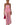 Women's Striped Peplum Top and Wide-Leg Pants Set Pink