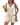 Women’s Striped Sleeveless Button Front Romper-Jumpsuits for women-CaldwellVoss