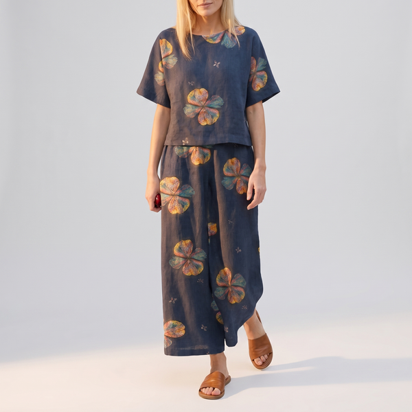 Women’s Tree Ring Print Co-ord Set-Sets for women-CaldwellVoss