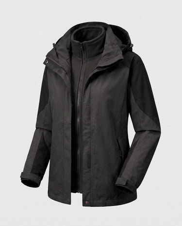 Women’s Two-in-One Hooded Outdoor Jacket-jackets for woman-CaldwellVoss