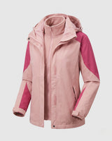 Women’s Two-in-One Hooded Outdoor Jacket-jackets for woman-CaldwellVoss