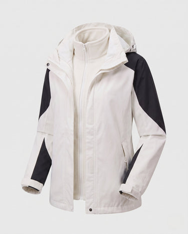Women’s Two-in-One Hooded Outdoor Jacket-jackets for woman-CaldwellVoss