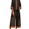 Women’s Two-Piece Set with Zip-Front Top and Wide-Leg Trousers-Sets for women-CaldwellVoss
