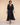 Women’s V-Neck Midi Dress with Tie Waist-Midi Dress-CaldwellVoss
