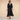 Women’s V-Neck Midi Dress with Tie Waist-Midi Dress-CaldwellVoss