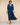Women’s V-Neck Midi Dress with Tie Waist-Midi Dress-CaldwellVoss