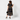 Women's V-Neck Printed Midi Dress 2