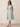 Women's V-Neck Short Sleeve Linen Midi Dress-Midi Dress-CaldwellVoss