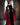 Women’s Vampire Queen Ombré Trumpet Sleeve Dress