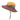 Women's Wide Brim Sun Hat with Ponytail Opening Yellow