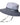 Women's Wide Brim Sun Hat with Ponytail Opening Grey