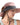 Women's Wide Brim Sun Hat with Ponytail Opening Pink