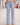 Women’s Wide Leg Lace Panel Jeans-Pants for Women-CaldwellVoss